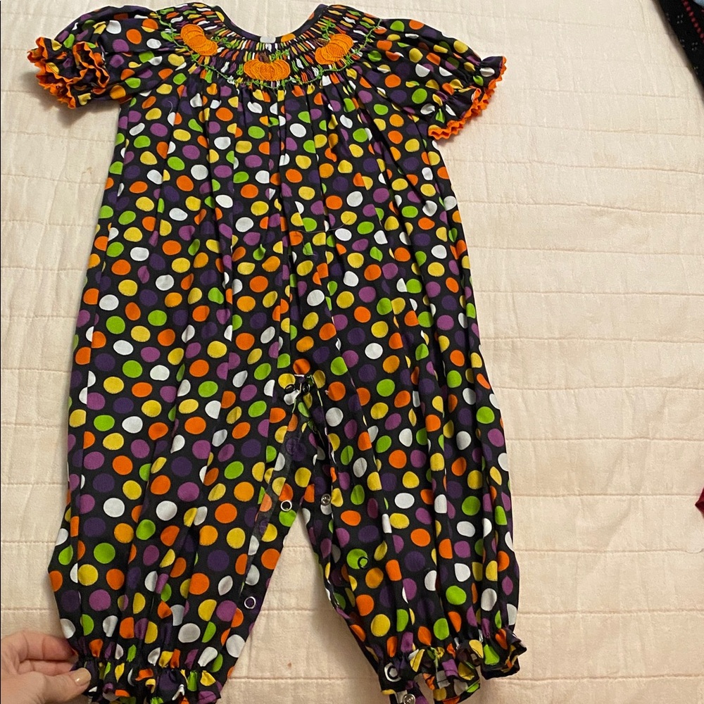 Colorful Polka Dot Kids One Piece